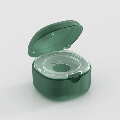 Boite a tetine hygienique et compacte vert