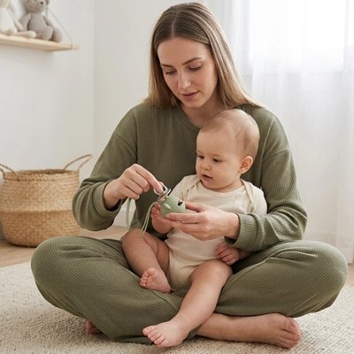 Boite a tetine​ hygienique maman porte son bebe