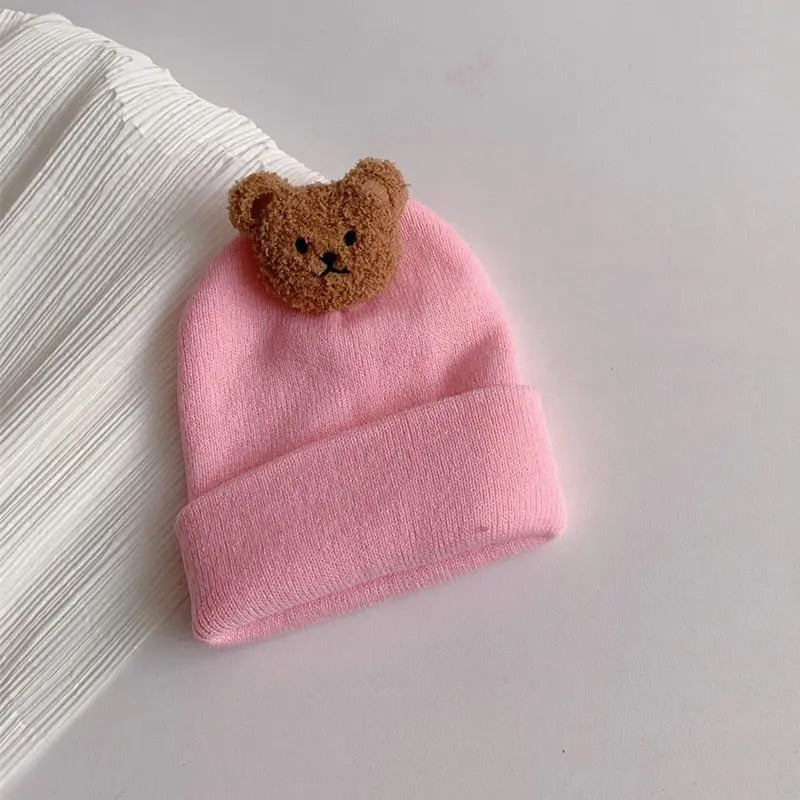 Bonnet bebe douceur estivale rose