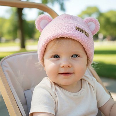 Bonnet bébé | Doux Protection - Mon P'tit Nid Bébé