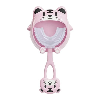 Brosse a dent bebe premieres dents rose