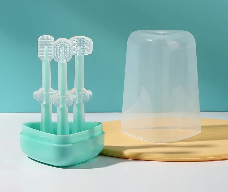 Brosse a dent bebe | Ultra-douce - Mon P'tit Nid Bébé