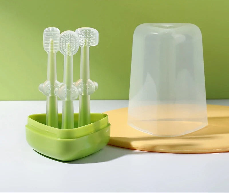 Brosse a dent bebe | Ultra-douce - Mon P'tit Nid Bébé
