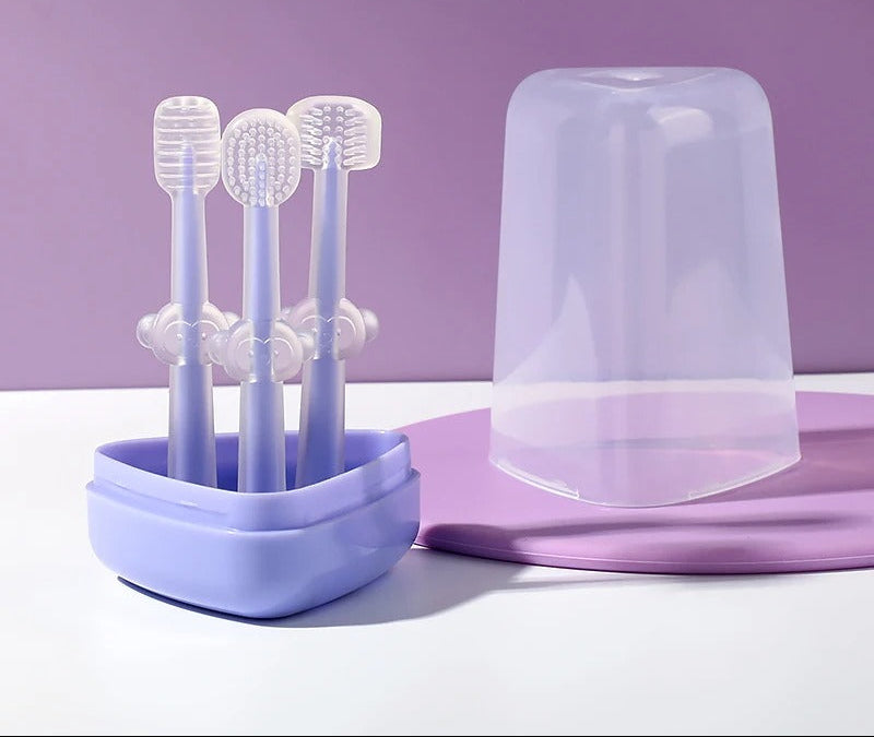 Brosse a dent bebe | Ultra-douce - Mon P'tit Nid Bébé