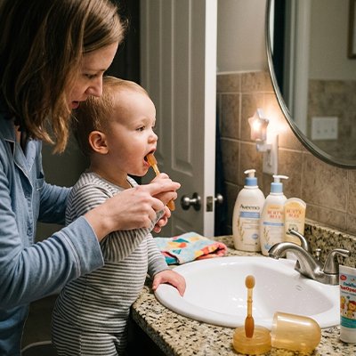 brosse a dent pour bebe | Bébé‑Smile - Mon P'tit Nid Bébé