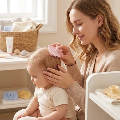 Brosse cheveux bebe | Extra‑Souple - Mon P'tit Nid Bébé