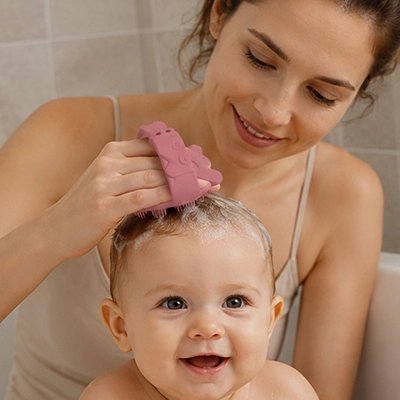 Brosse cheveux bebe | Fibres ultra‑souples - Mon P'tit Nid Bébé