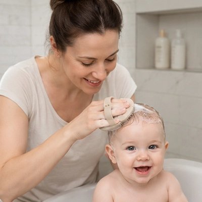 Brosse cheveux bebe | Fibres ultra‑souples - Mon P'tit Nid Bébé