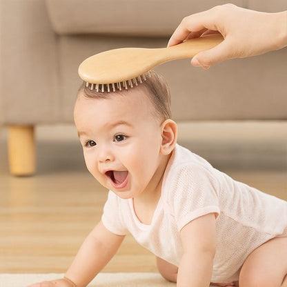 Brosse cheveux bebe | Toucher Velours - Mon P'tit Nid Bébé