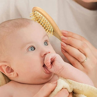 Brosse cheveux bebe | Toucher Velours - Mon P'tit Nid Bébé