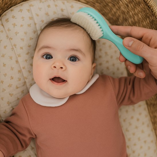 Brosse cheveux pour bebe | Toucher Nuage - Mon P'tit Nid Bébé