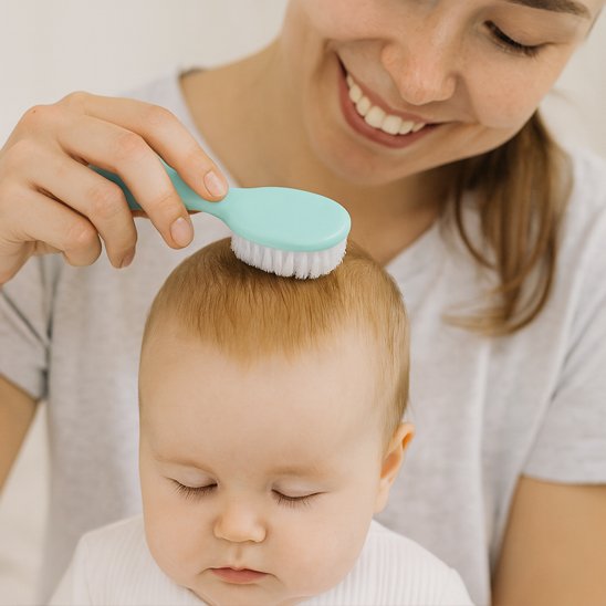 Brosse cheveux pour bebe | Toucher Nuage - Mon P'tit Nid Bébé
