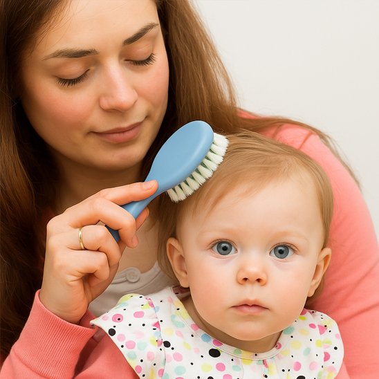 Brosse cheveux pour bebe | Toucher Nuage - Mon P'tit Nid Bébé
