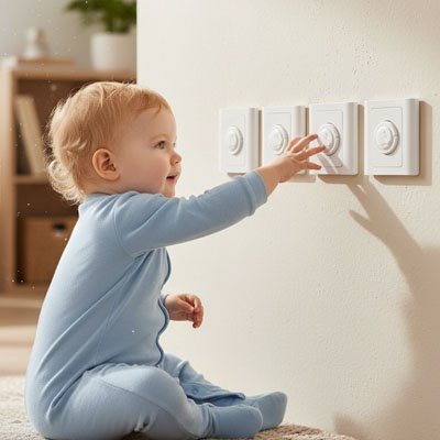 Cache prise | Sécurité Enfant - Mon P'tit Nid Bébé