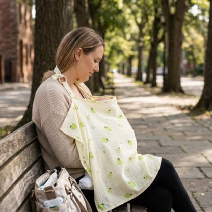 Cape d'allaitement confort smart maman au parc