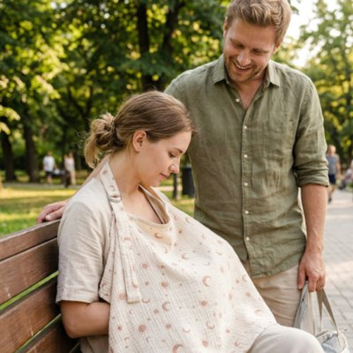 Cape d'allaitement | Discrétion Confort - Mon P'tit Nid Bébé