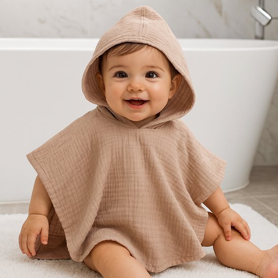 Cape de bain bébé | Confort plus - Mon P'tit Nid Bébé
