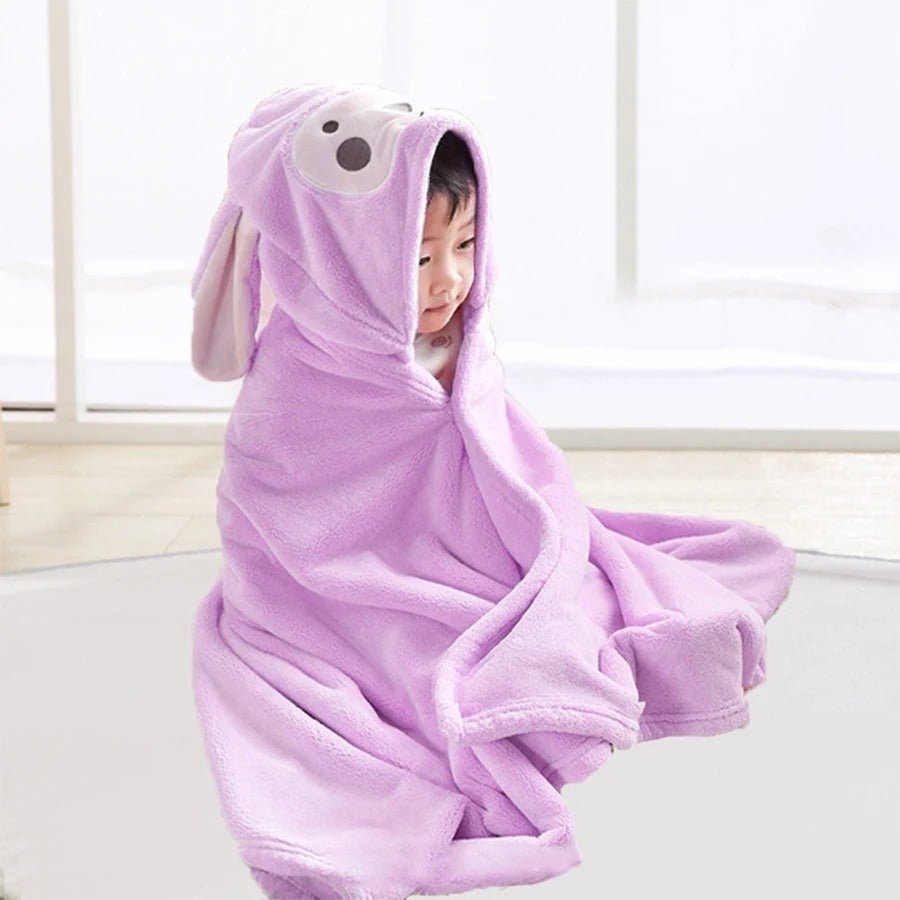 Cape de bain bébé | Douce & Confortable - Mon P'tit Nid Bébé