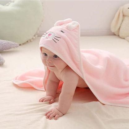 Cape de bain bébé | Douce & Confortable - Mon P'tit Nid Bébé