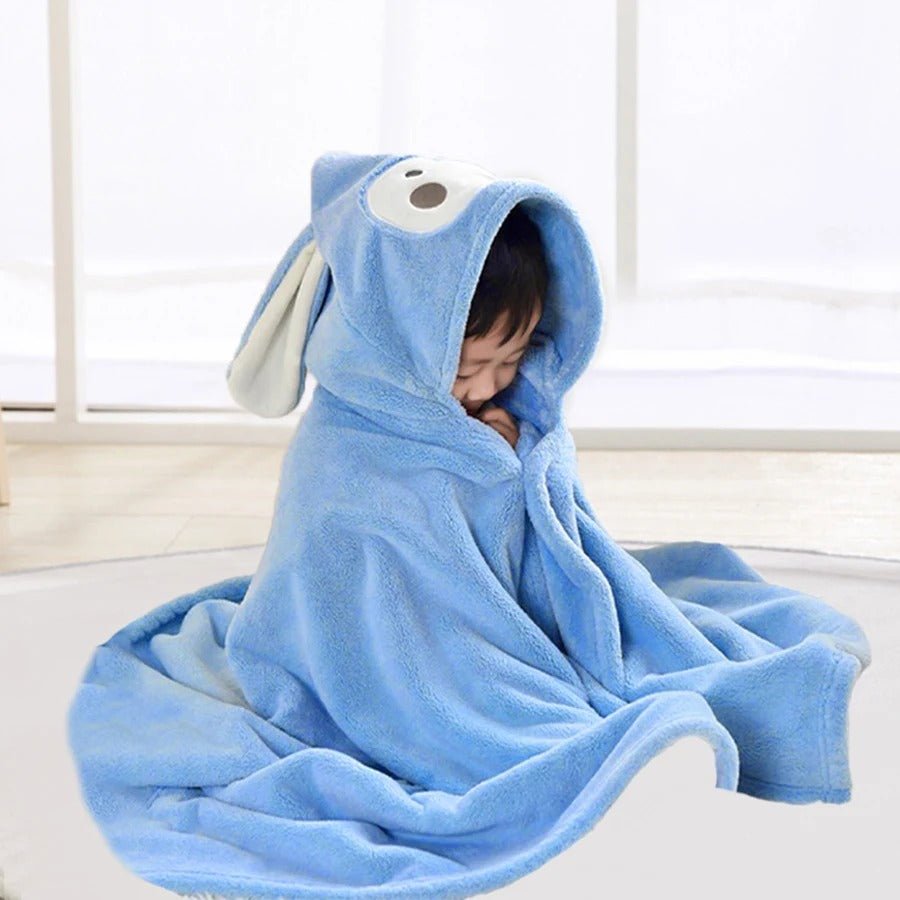 Cape de bain bébé | Douce & Confortable - Mon P'tit Nid Bébé