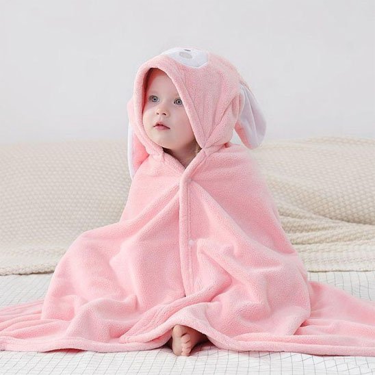 Cape de bain bebe sublime et absorbante 