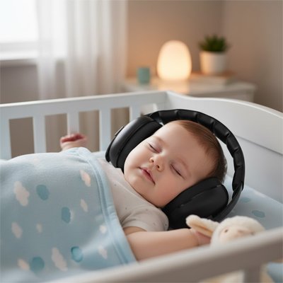 Casque anti bruit bébé | Protection Confort - Mon P'tit Bébé