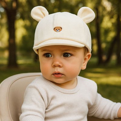 Casquette bébé | Anti - UV Confort - Mon P'tit Nid Bébé