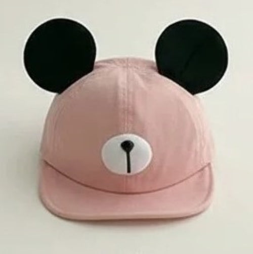 Casquette bebe douceur et confort rose