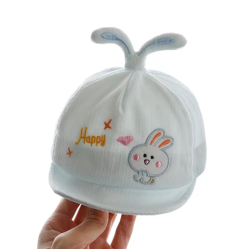 Casquette bebe legere et respirante bleu