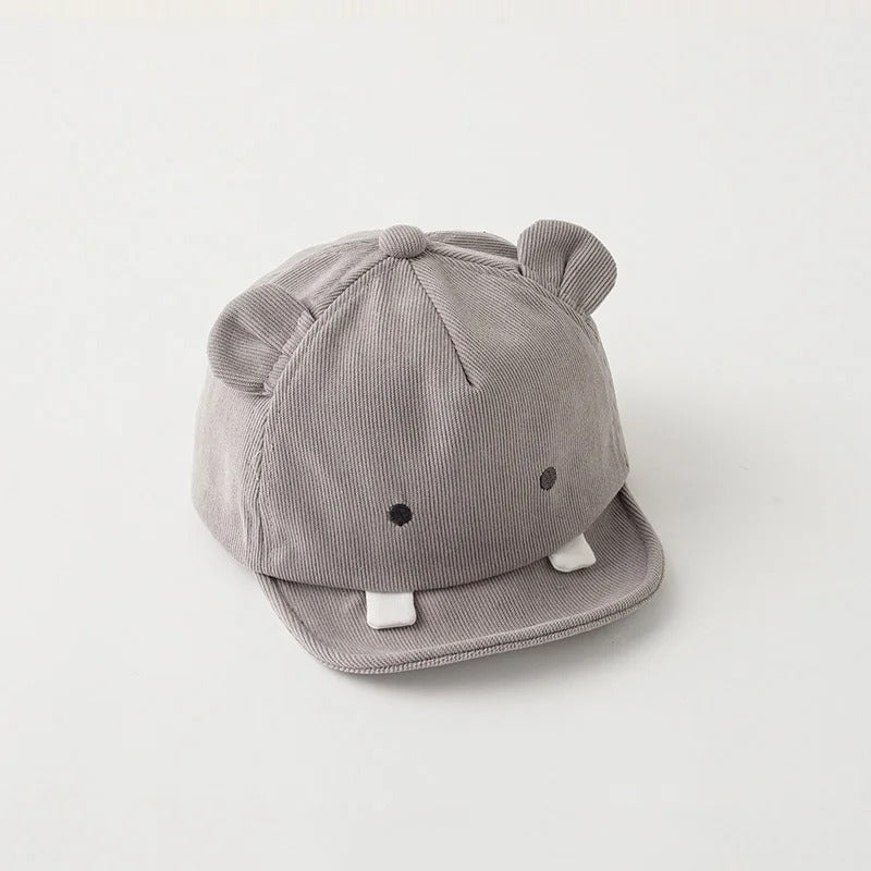 Casquette bebe premium confort gris