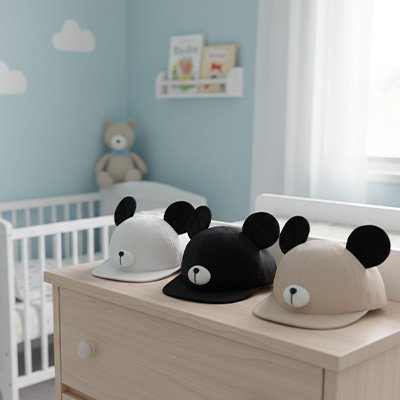 Casquette bebe | Protection Confort - Mon P'tit Nid Bébé