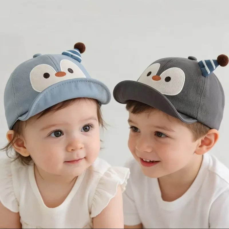 Casquette bebe protection nuque unisexe