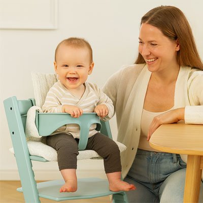 Chaise haute coussin | Ergonomique - Mon P'tit Nid Bébé