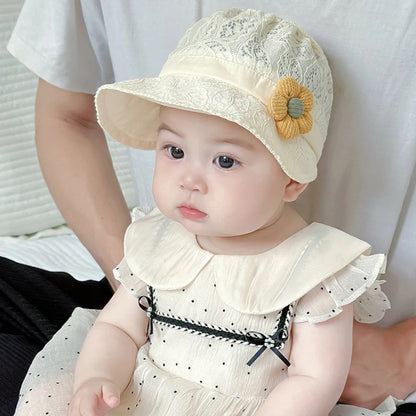 Chapeau bebe anti UV reglable