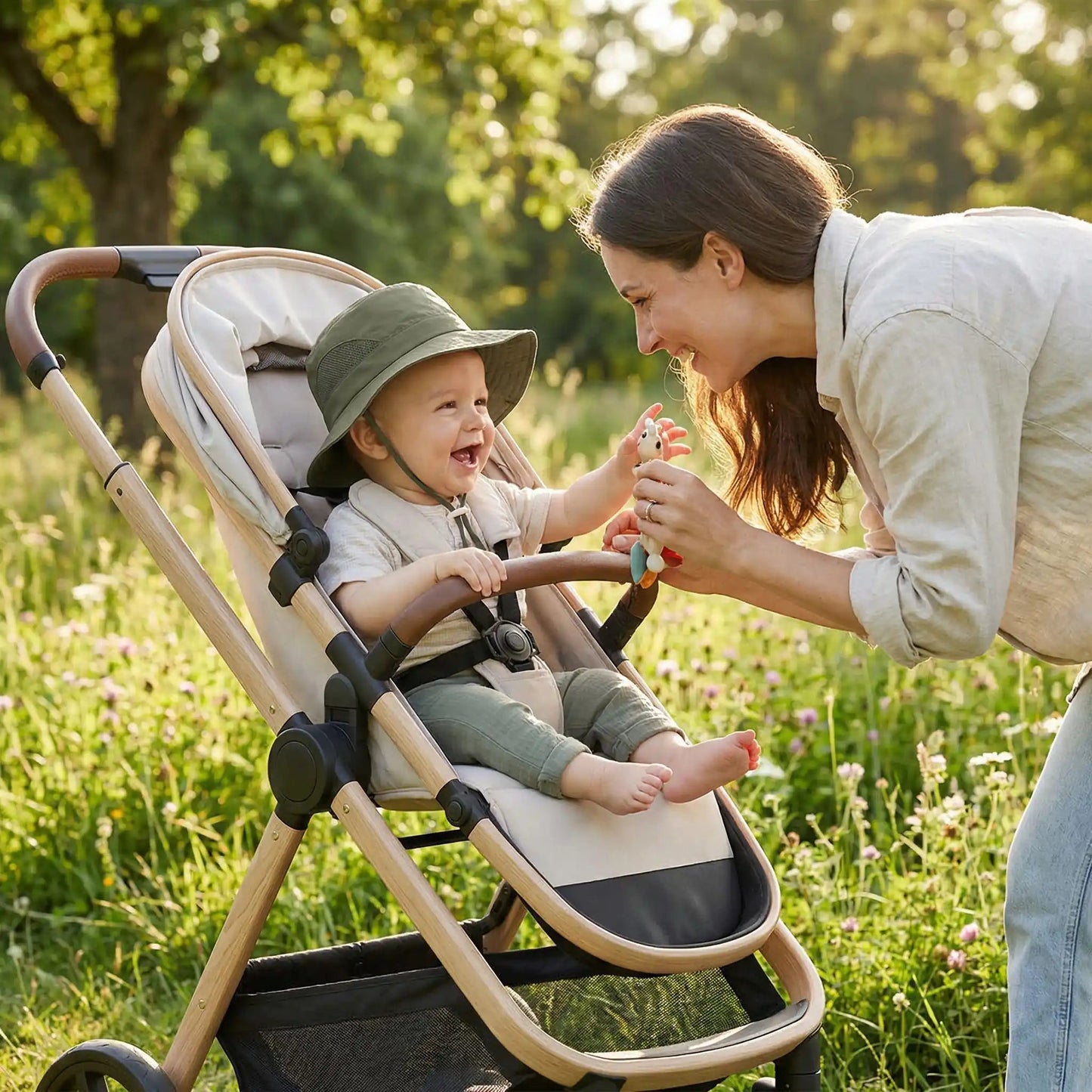 Chapeau bébé | Barrière UV - Mon P'tit Nid Bébé