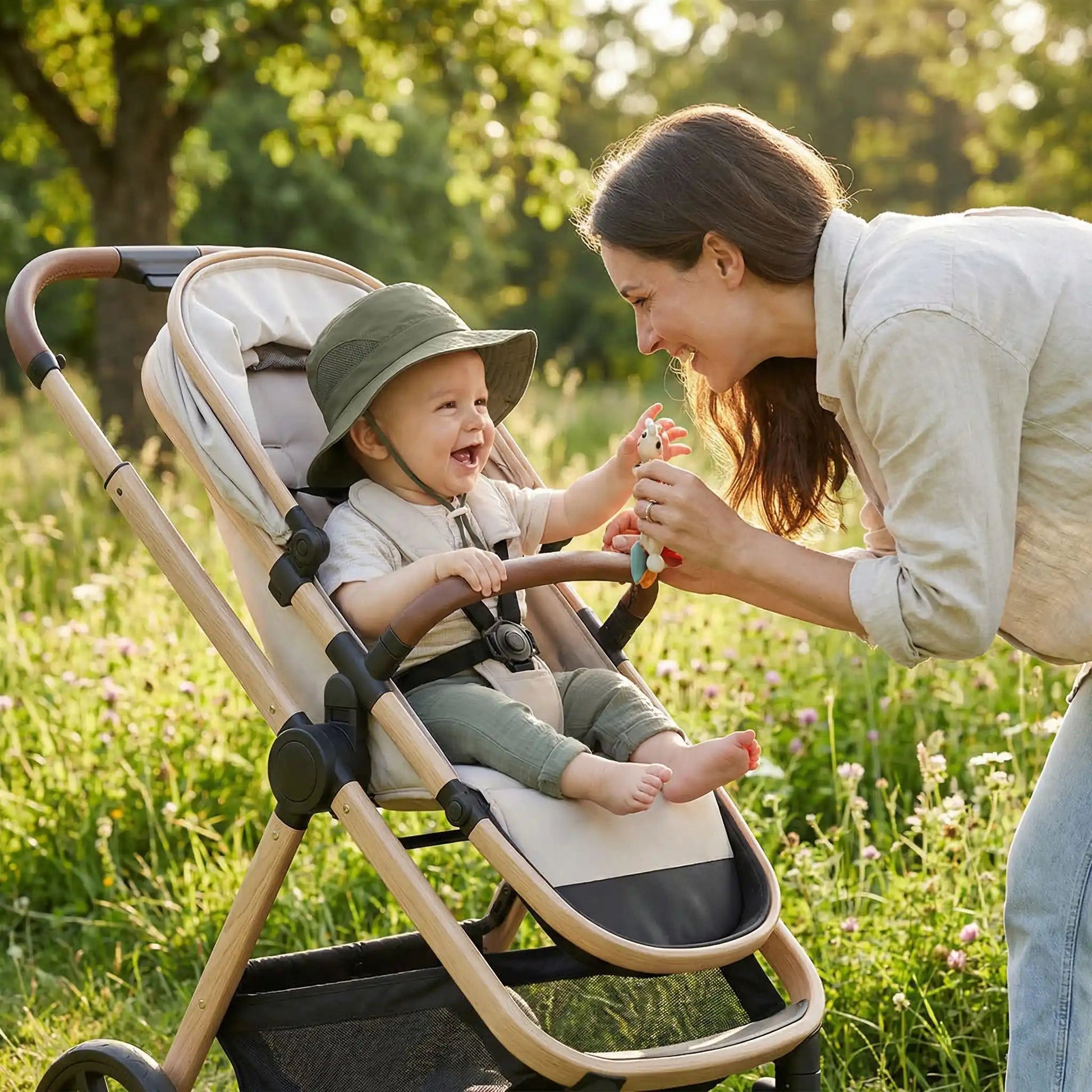 Chapeau bébé | Barrière UV - Mon P'tit Nid Bébé