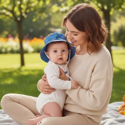 Chapeau bébé | Coton Bio Protection - Mon P'tit Nid Bébé