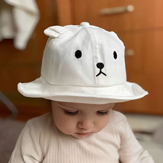 Chapeau bébé | Protection anti - UV - Mon P'tit Nid Bébé