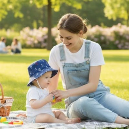 Chapeau bebe Protection anti UV ajustable sortie au parc