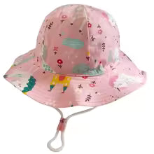 Chapeau bebe rose licorne