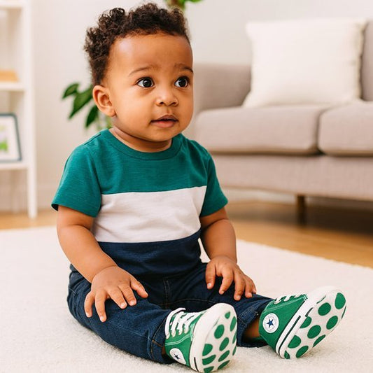 Chaussure bebe | Antidérapant confort - Mon P'tit Nid Bébé