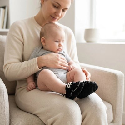 Chaussure bebe confort optimal maman porte son bebe