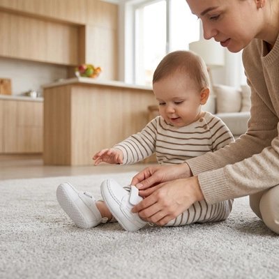 Chaussure bebe | Douceur et Maintien - Mon P'tit Nid Bébé