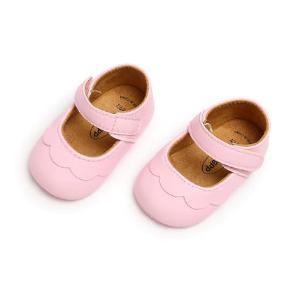 chaussure bebe fille tendresse belle couleur rose