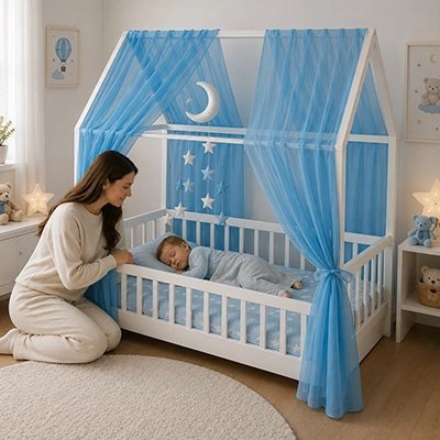 Ciel de lit enfant | Rafinée - Mon P'tit Nid Bébé