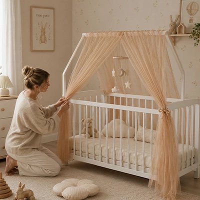 Ciel de lit enfant rafinee