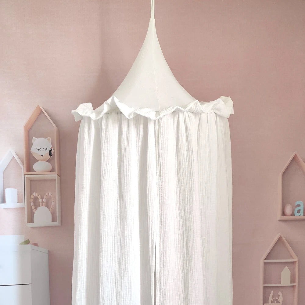 Ciel de lit feerique smart blanc