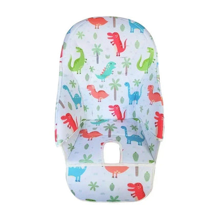 Coussin chaise haute confort lavable dinosaures