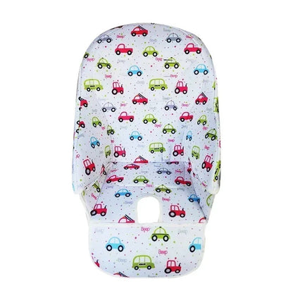 Coussin chaise haute confort lavable voitures