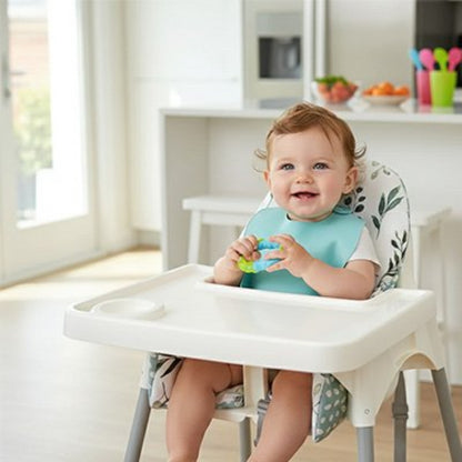 Coussin chaise haute confortable et lavable bebe a table